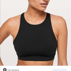 Lululemon high neck energy bra